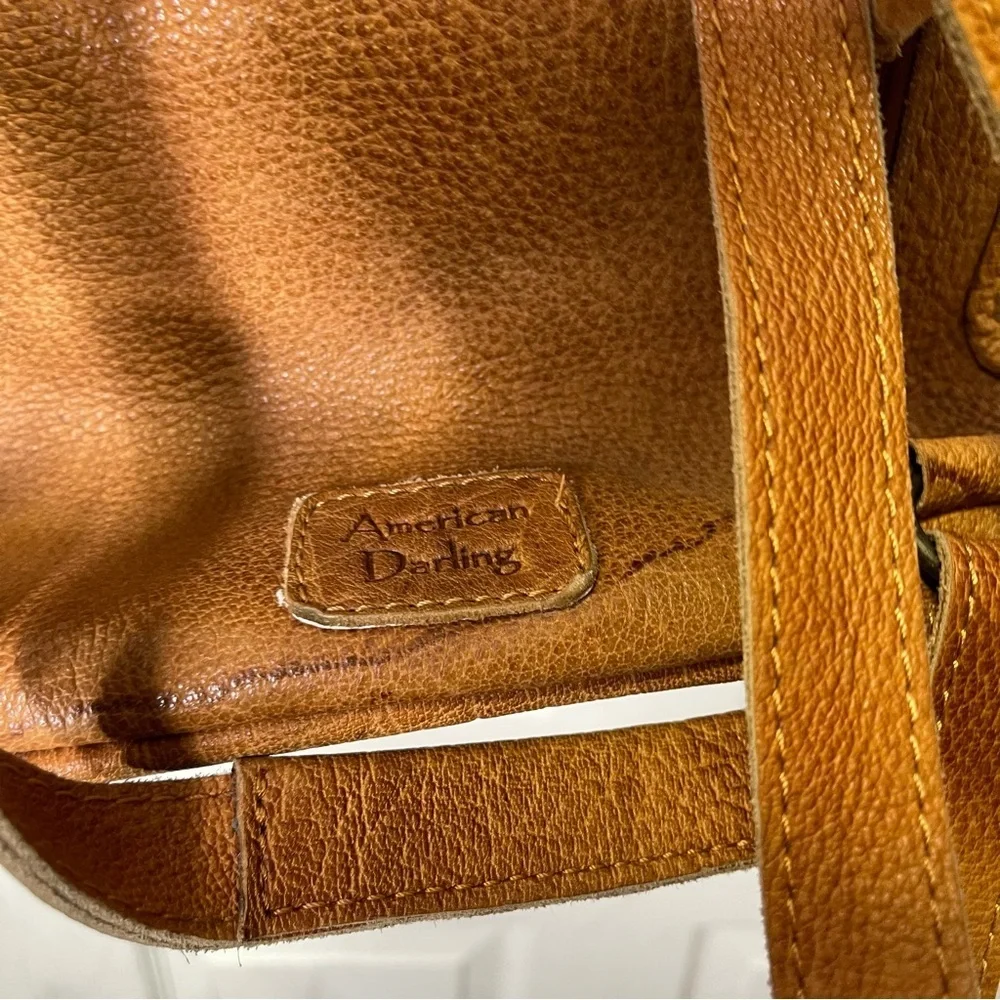 American Darling Cowhide Genuine Leather Backpack
